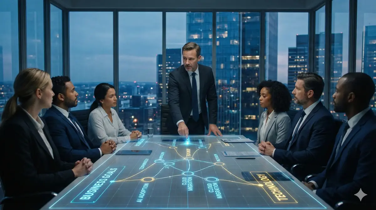 You are currently viewing IT Strategic: A Boardroom Playbook for Turning Technology into Competitive Advantage