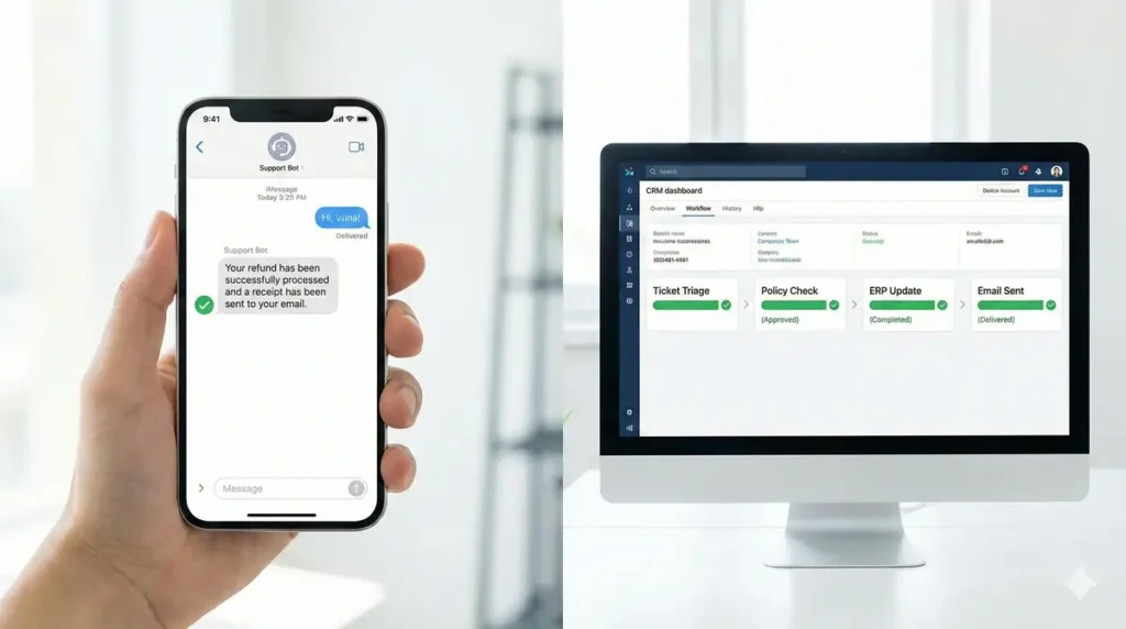 Agentic AI Use Cases in customer support and autonomous ticket resolution.